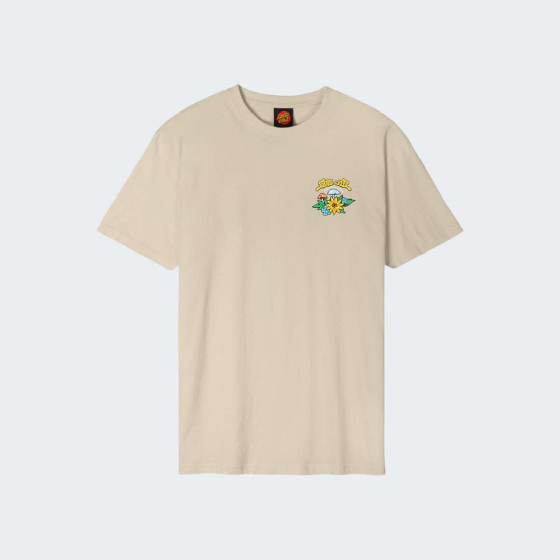 TSHIRT SANTA CRUZ WINKOWSKI 8BALLER TRIP BLOND WOOD