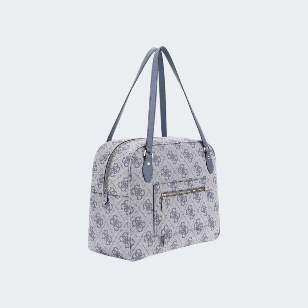 MALA GUESS BERTA SLATE LOGO
