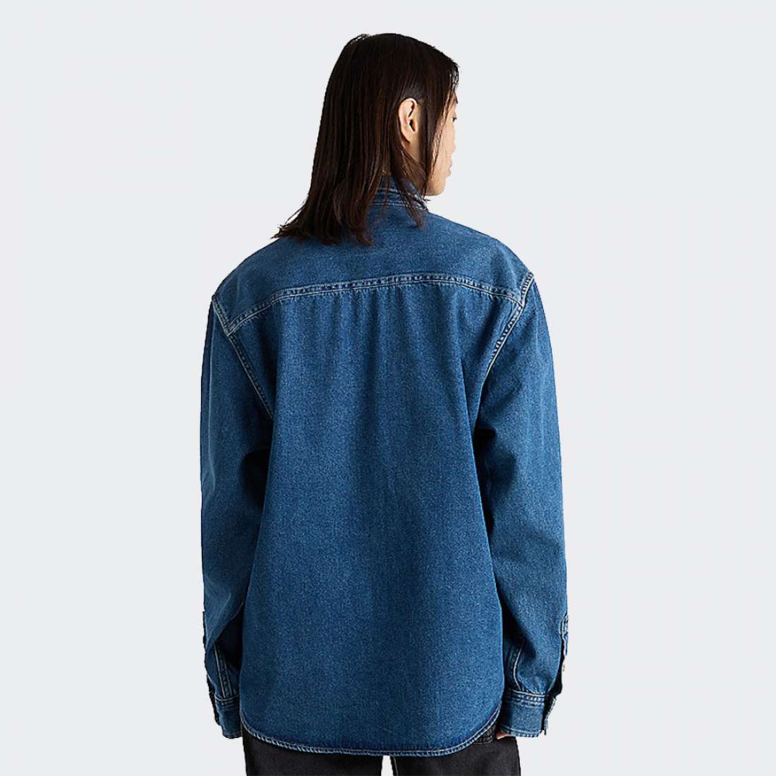 CAMISA VANS STEVENS DENIM VINTAGE INDIGO