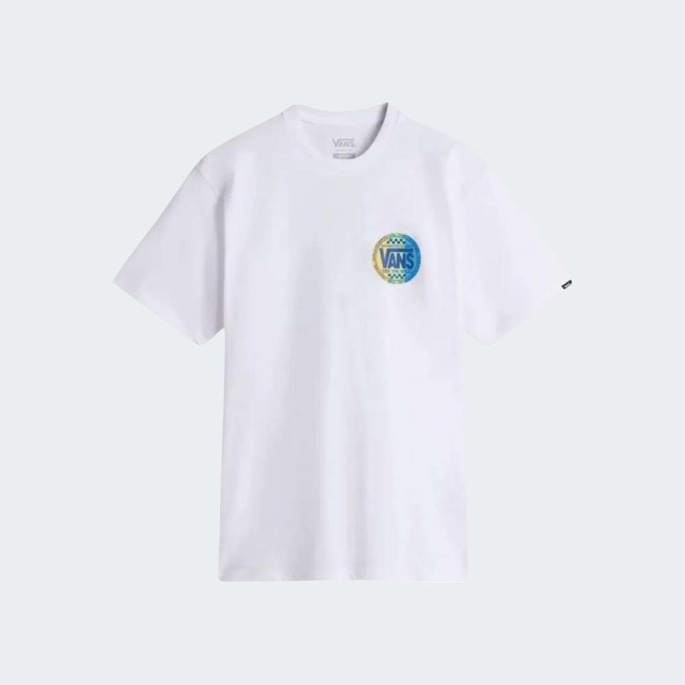 TSHIRT VANS RETRO WHITE