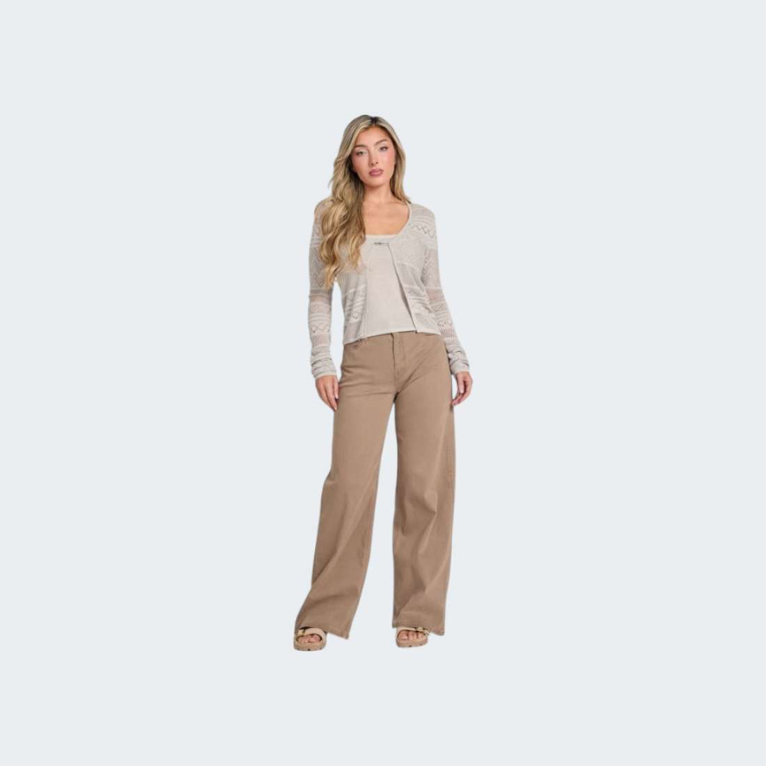 CASACO GUESS NELLIE LS CARDI F97H