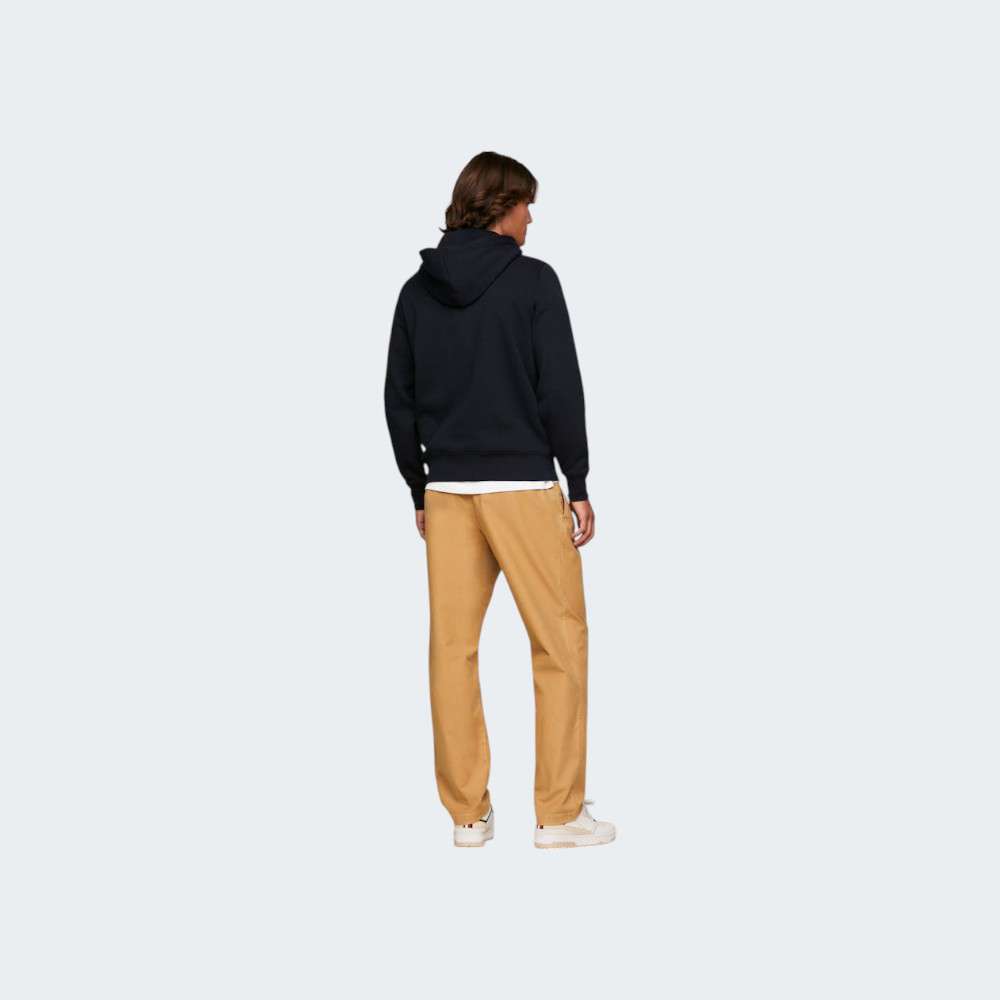 HOODIE TOMMY HILFIGER SCRIPT DARK NIGHT NAVY