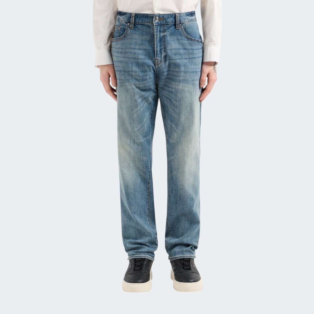 CALCAS ARMANI AX XM000049 BLUE DENIM