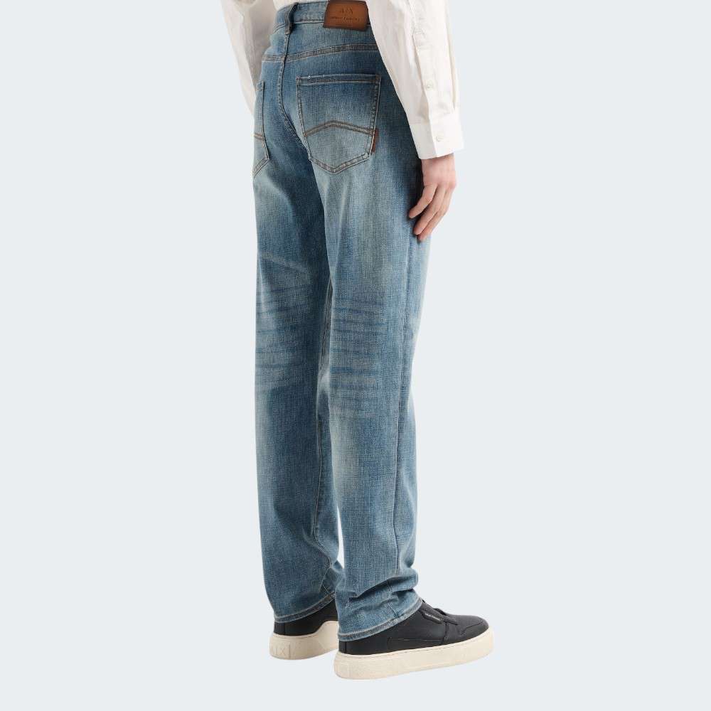 CALCAS ARMANI AX XM000049 BLUE DENIM