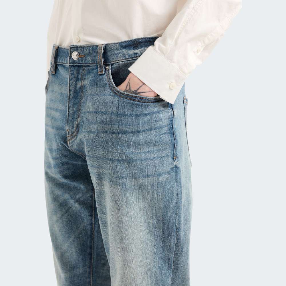 CALCAS ARMANI AX XM000049 BLUE DENIM