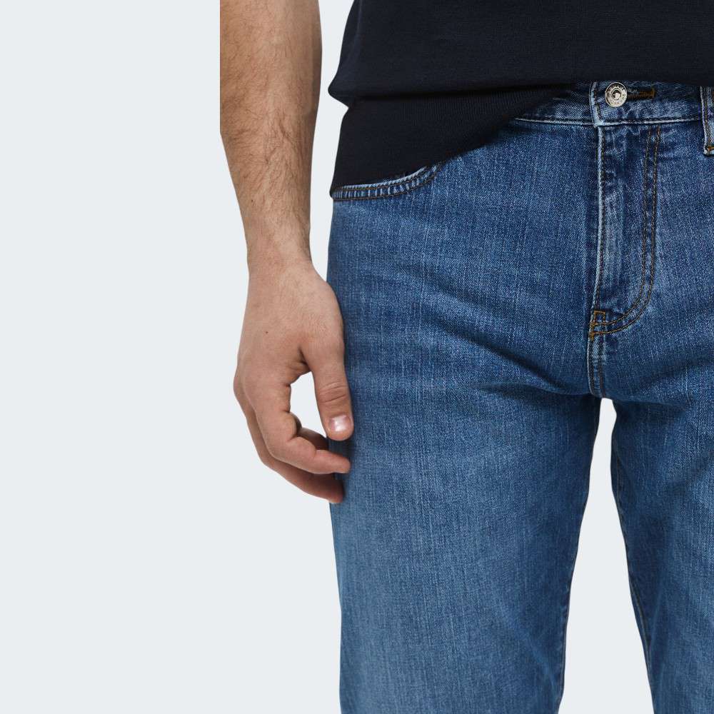 CALCAS ARMANI AX XM000049 MEDIUM BLUE DENIM