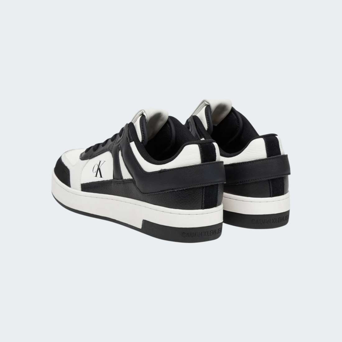 TENIS CALVIN KLEIN BASKET BRIGHT WHITE/BLACK