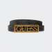 CINTO GUESS ALEXIE ADJUST COAL LOGO