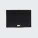 CARTEIRA LACOSTE FITZGERALD BLACK