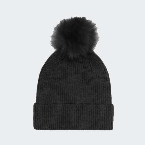 GORRO ONLY KENNI LIFE POMPOM BLACK