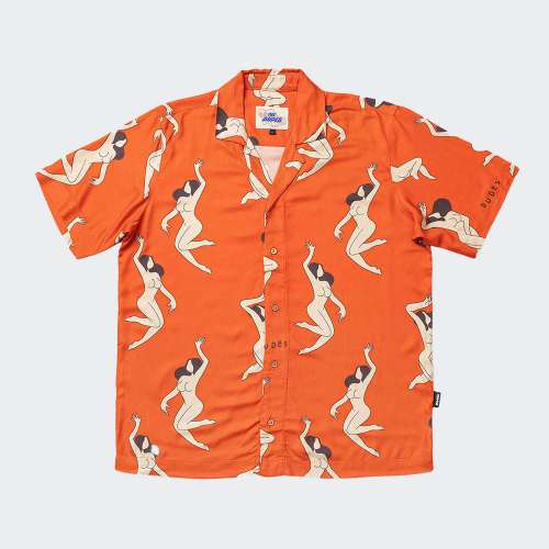 CAMISA THE DUES LADIES RED MULTICOLOR