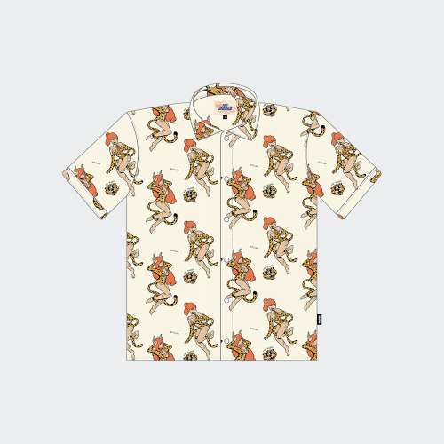 CAMISA THE DUES MEOW HAEAIIAN
