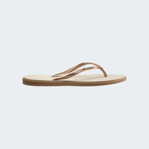HAVAIANAS SLIM POINT ROSE GOLD/BEIGE