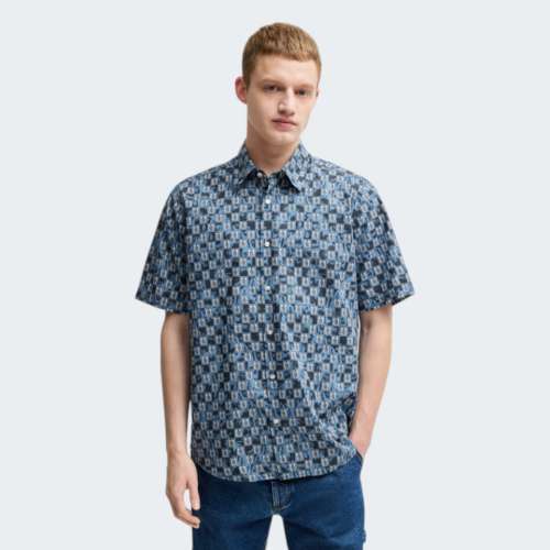 CAMISA BOSS RASH 2 OPEN BLUE