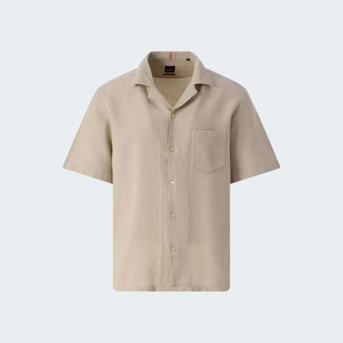 CAMISA BOSS RAYER M LIGHT BEIGE