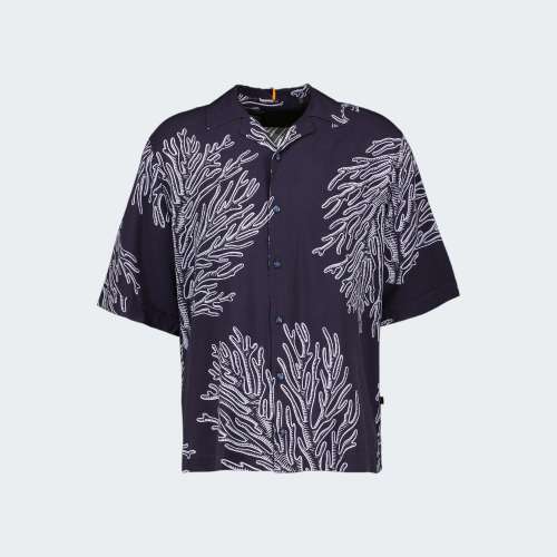 CAMISA BOSS LAPISY M DARK BLUE