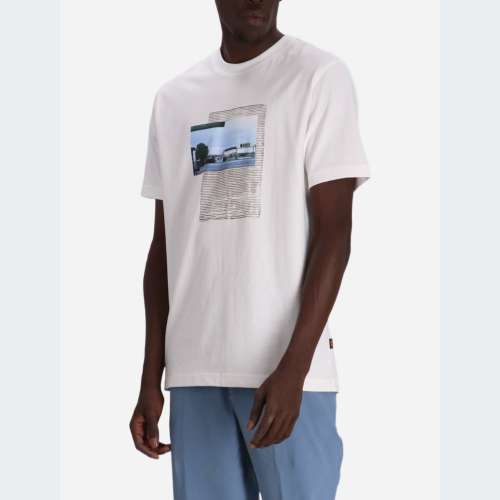 TSHIRT BOSS TE ONTHEWAY WHITE