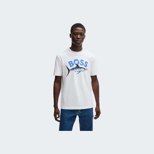 TSHIRT BOSS BOSSFISH WHITE