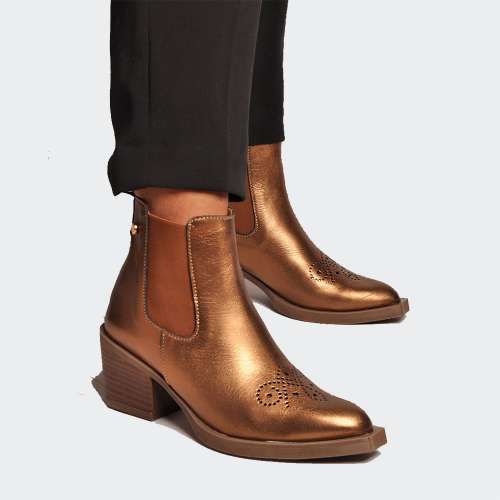 BOTAS RUIKA LAMINADO 5222-BRONZE