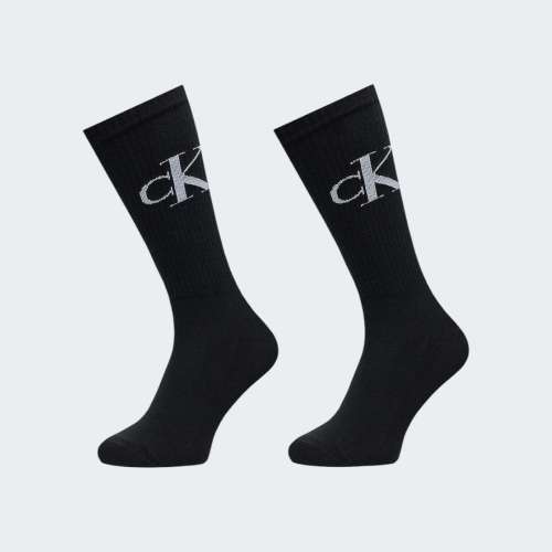 MEIAS CALVIN KLEIN MONOGRAM BLACK
