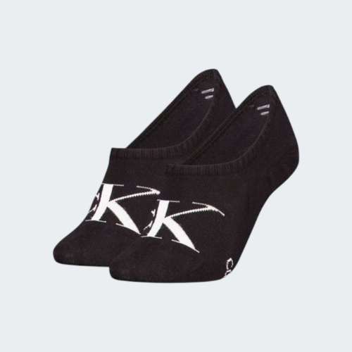 MEIAS CALVIN KLEIN HIGH CUT BLACK