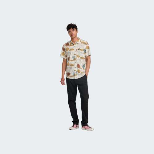 CAMISA RVCA ANYTIME NATURAL