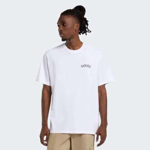 TSHIRT DICKIES SNAKE WHITE