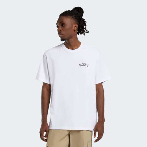 TSHIRT DICKIES SNAKE WHITE