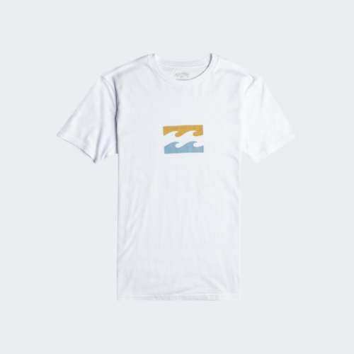TSHIRT BILLABONG KIDS TEAM WAVE WHITE