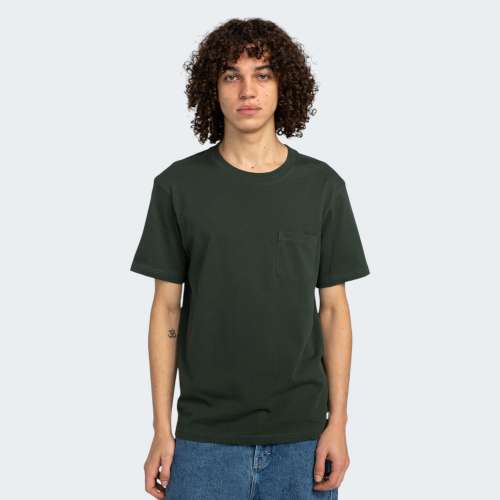 TSHIRT ELEMENT LABEL DEEP FOREST