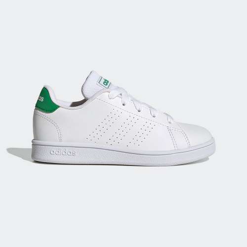 ADIDAS ADVANTAGE K FTWWHT/GREEN/BLACK