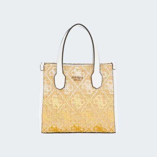 MALA GUESS SILVANA CORNSILK LOGO