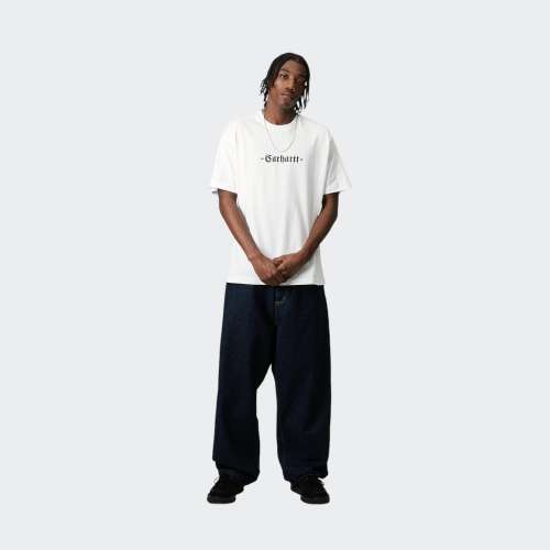 TSHIRT CARHARTT WIP GREATEST HITS WHITE/BLACK