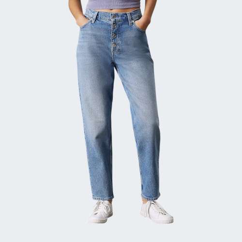 CALCAS CALVIN KLEIN MOM DENIM LIGHT