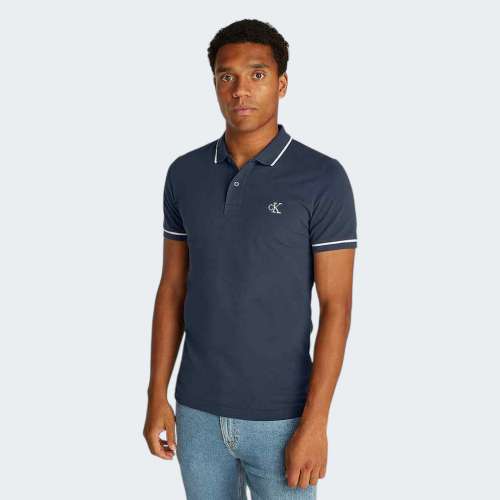 POLO CALVIN KLEIN REGULAR VINTAGE INDIGO