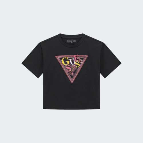 TSHIRT GUESS MIDI JBLK