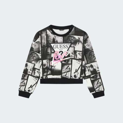SWEATSHIRT GUESS CROP P9IC