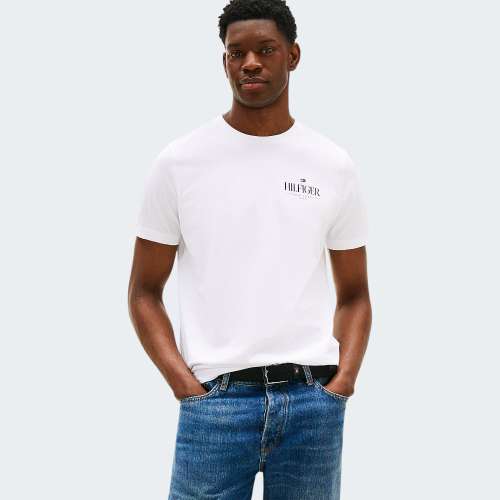 TSHIRT TOMMY HILFIGER STACK WHITE